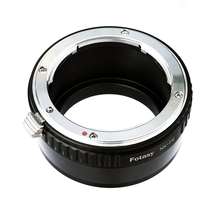 Fotasy Manual F Mount Lens to E-Mount Adapter, NK E Mount Adapter, Compatible with Nikon F Lens Sony a7 a7R a7s II III IV a9 a7c Alpha 1 a6600 a6500 a6400 a6300 a6100 a6000 a5100 a5000 a3500 ZV-E10 - Image 2