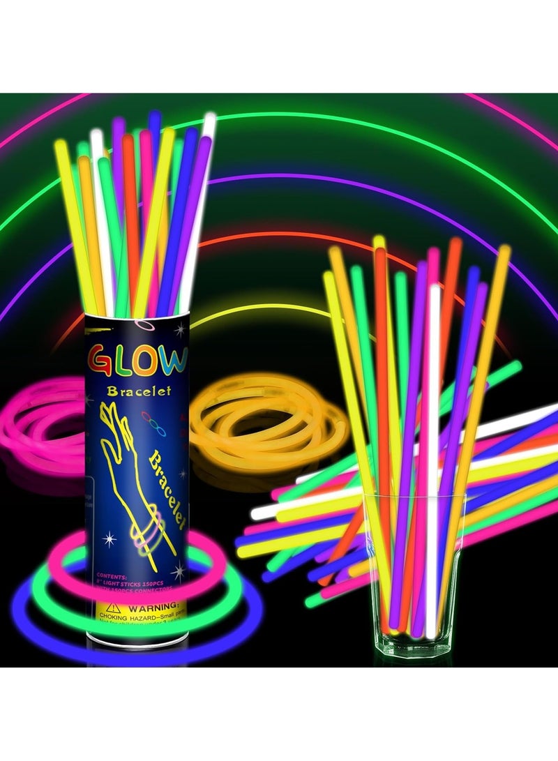 Toy Box Glow Sticks Bulk Party Favors 50pc Glow in the Dark Party Supplies Light Sticks for Neon Party Glow Necklaces and Bracelets for Kids or Adults  - Image 2