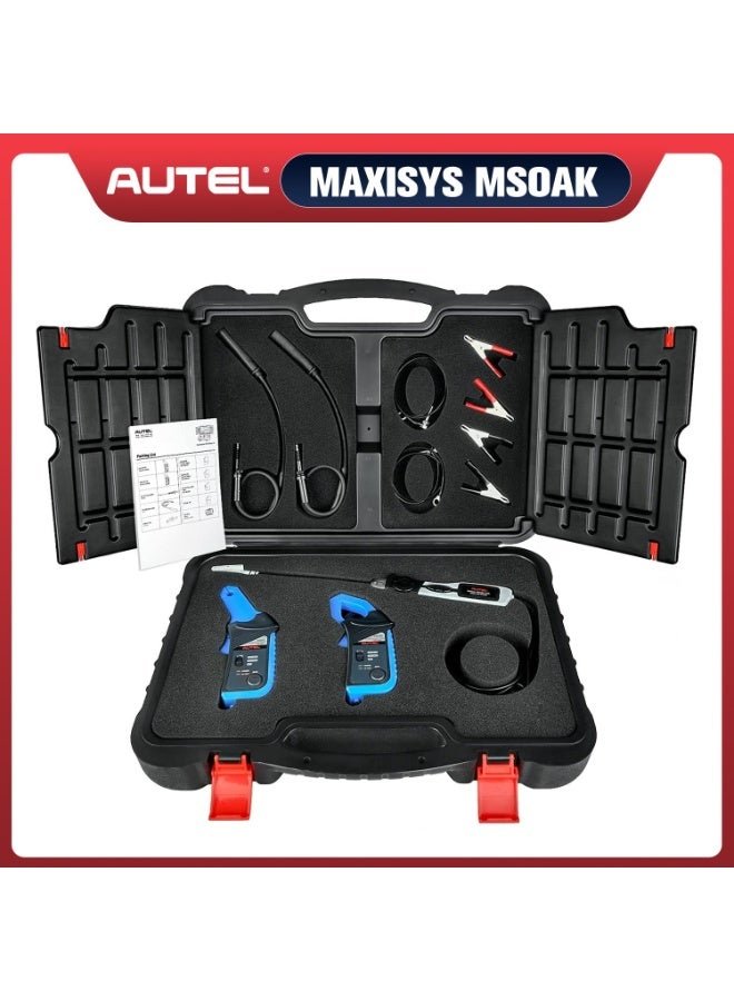 Autel Autel MaxiSYS MSOAK Oscilloscope Accessory Kit Work with MaxiFlash VCMI Ultra EV, Ultra, MS919 and MP408, 65A/ 650A AC/DC Current Clamp, Coil On Plug Probe, HT Extension Lead, 2*2pcs Battery Clip  - Image 1