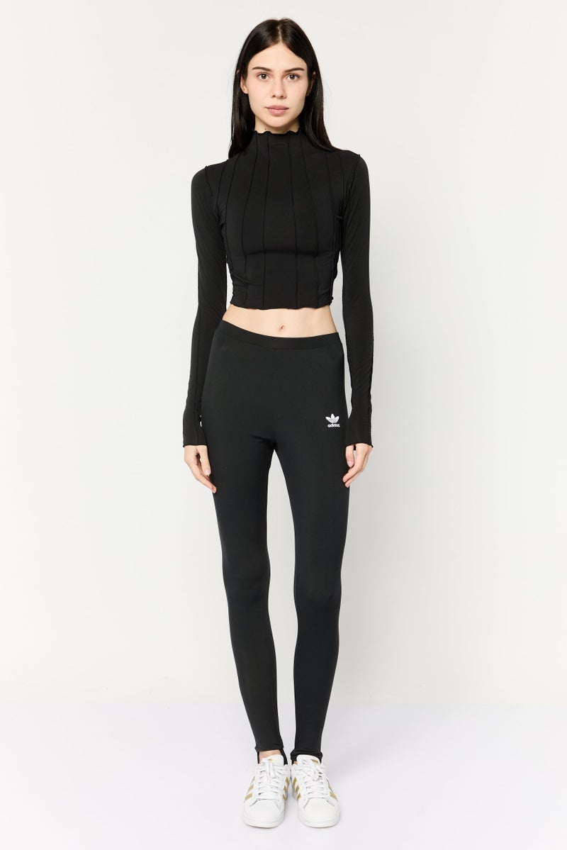 Reebok Women Sportswear FIt Long Sleeves Training Top, Black  - Image 2