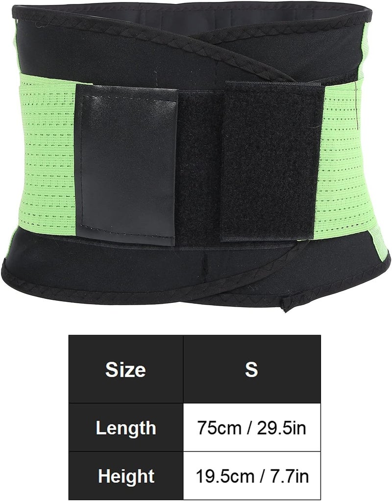 klarako Unisex Sweat Sports Waist Belt, Adjustable Sculpting Corset Belt Body Shaper, Adjustable Sweat Belt Abdominal Belt Double Adjustment Traction Back Band(S) - Image 3