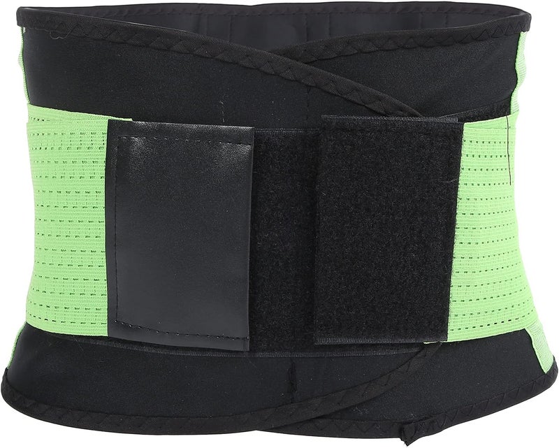 klarako Unisex Sweat Sports Waist Belt, Adjustable Sculpting Corset Belt Body Shaper, Adjustable Sweat Belt Abdominal Belt Double Adjustment Traction Back Band(S) - Image 1