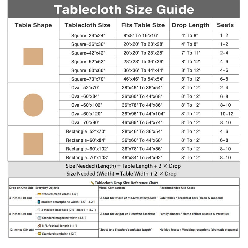 NEWISHER Black Square Tablecloth 42x42 inch, Heavy Duty Polyester Fabric Table Cloth, Reusable Washable Solid Table Cover for Dining, Kitchen, Party, Wedding, Indoor Outdoor Tabletop Decoration - Image 4