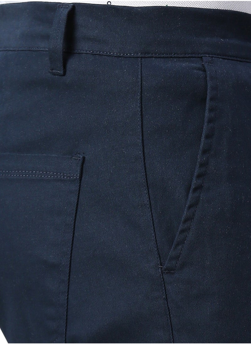 Dennis Lingo Men's Royal Blue Tapered Fit Cargo Pants  - Image 4