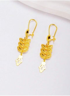 GOLDMAX Elegant 21k Gold Plated Earrings For Women  - Image 2