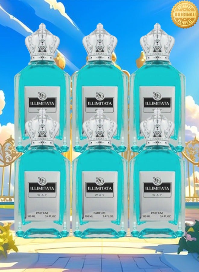 BL 6 Pieces Illimitata Way Perfume 100ml EDP - Image 1