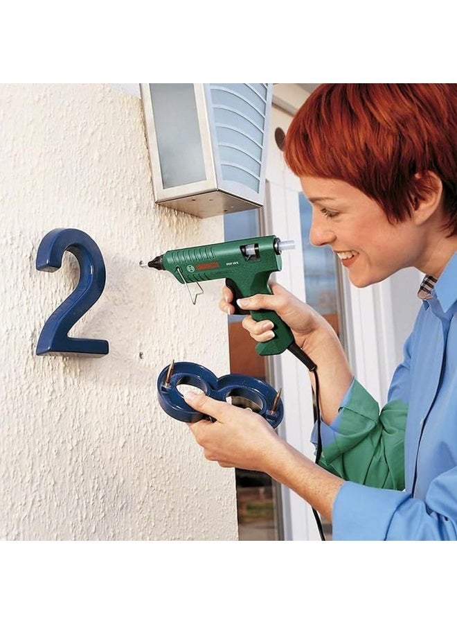 BOSCH Glue Gun PKP 18E, works on cardboard, glass, tiles, wood, stone, fabric, cork, plastic | Model: 0603264542 with 1 year warranty - Image 2