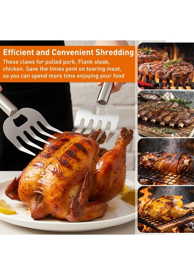 Stainless Steel Meat Shredder Claws Pulled Pork Chicken Shredding Kitchen Tools - Image 5