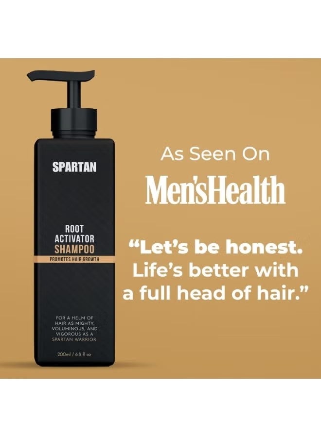 سبارتان شامبو تنشيط الجذر للرجال - شامبو نمو الشعر لتساقط الشعر ورقق الشعر - Image 2