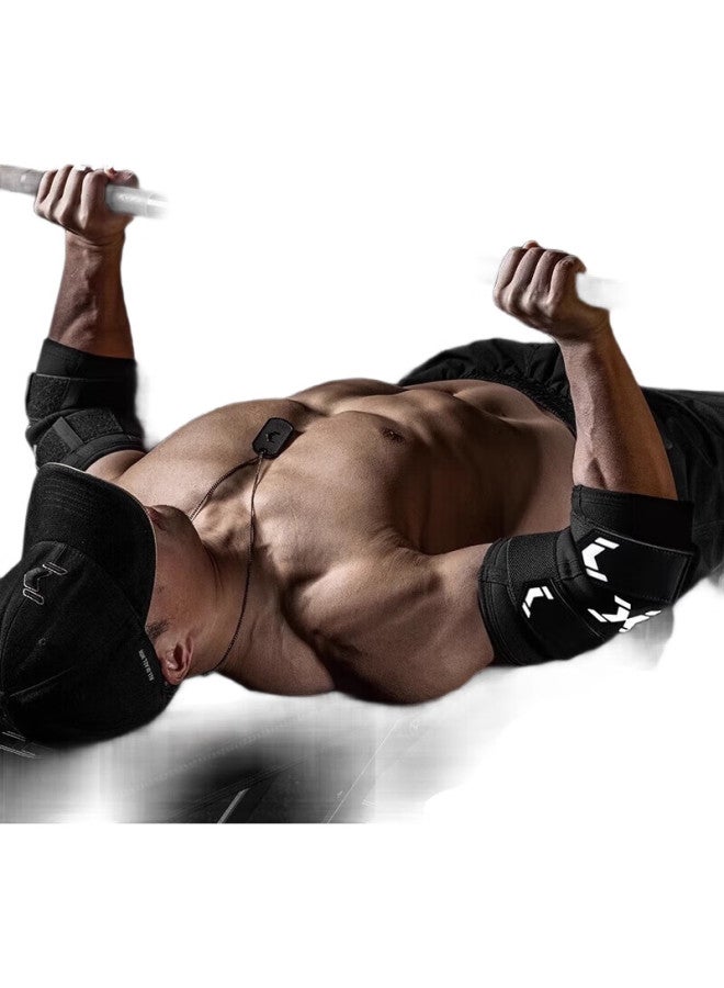 FITTERGEAR حماية الكوع الرياضية للرجال، كم ضغط لرفع الأثقال، دعامة احترافية لدعم المفاصل في تدريب القوة - Image 2