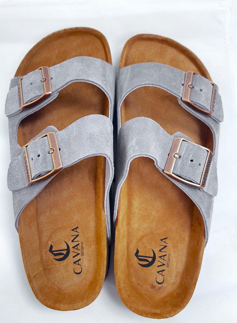 CAVANA Men leather sandals - Image 2