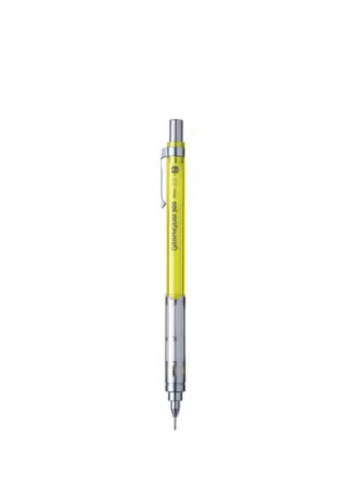 Pentel قلم رصاص ميكانيكي جراف جير 300 قطعة واحدة 0.9 مم طرف أسطوانة صفراء - Image 2
