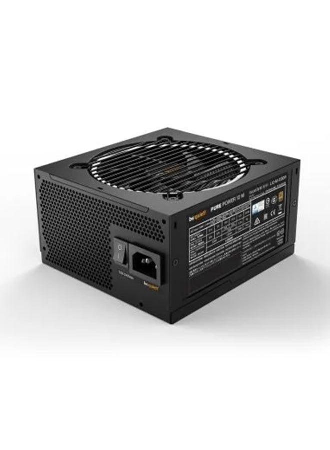 be quiet! Pure Power 12 M Fully Modular Power Supply, 1200W Power, 80 Plus Gold Efficiency, 120mm Be Quiet! Fan, 2x Strong 12V-Rails, Active PFC, LLC + SR + DC/DC Technology, Black | BN346 - Image 3