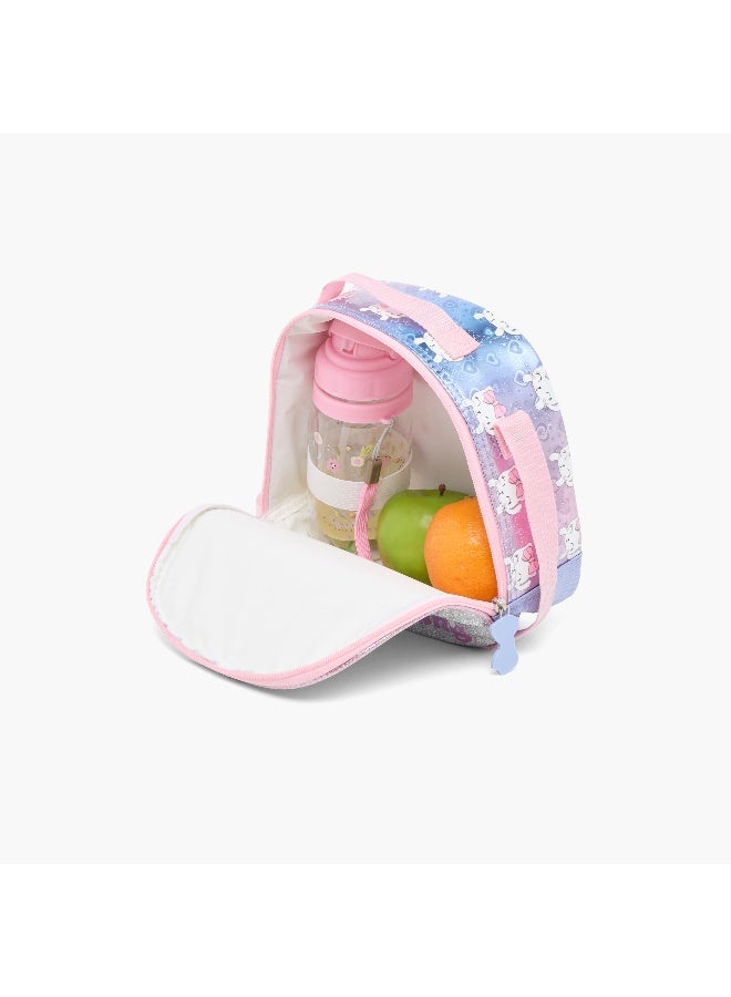 sami_studio Lunch Bag-Dolls Girl Gang-Collection-1 Cmprt-Zip (Polyester ) Multicolour \ 22.5X9.5X21 - Image 5
