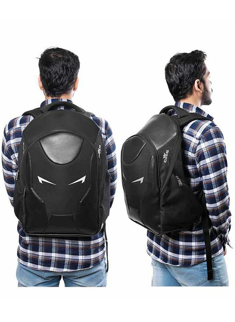 GODS RUDRA Laptop Bag - 25L Backpack with Dedicated Laptop Compartment | Quick Access Multi-Pockets 15.6-inch Premium Travel Backpack for Men and Women | College, Office, Luggage-Friendly Design  - Image 3
