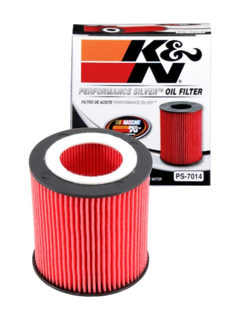 K&N Premium Oil Filter: Designed to Protect your Engine: Compatible with Select 2006-2020 BMW Vehicle Models (See Product Description for Full List of Compatible Vehicles), PS-7014 - Image 1