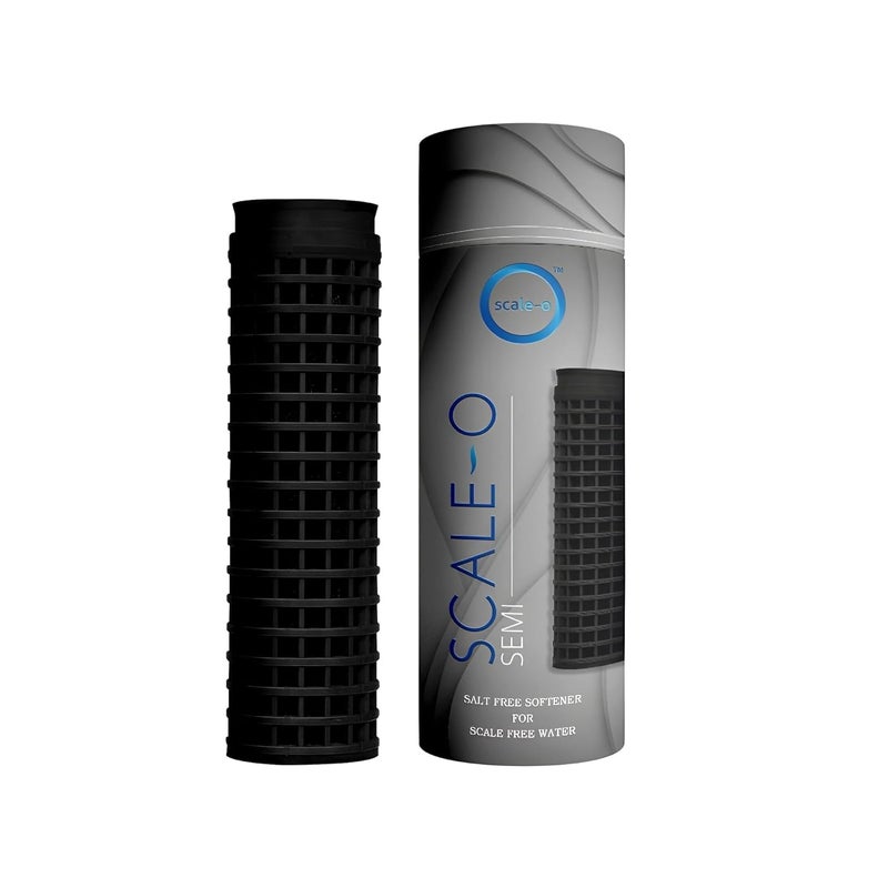 Scale-O Semi Water Softener | For Whole House | For 1000L-1500L Tanks| Upto 6 People | Upto 1500 L/D Usage | Reduces Hairfall, Hard Water & Scaling Problems | 6-8 Months Life | Softens 3 Lac Litres - Image 1