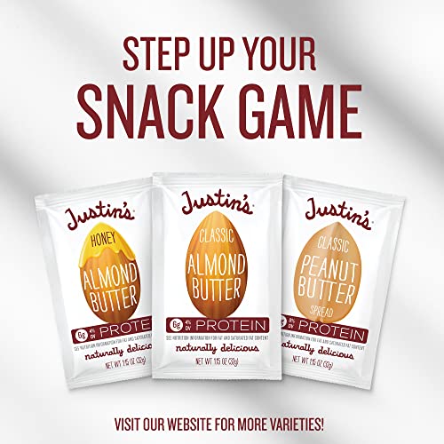 JUSTIN'S Classic Gluten-Free Almond Butter Squeeze Packs, 1.15 Ounce (Pack of 10) - Image 5