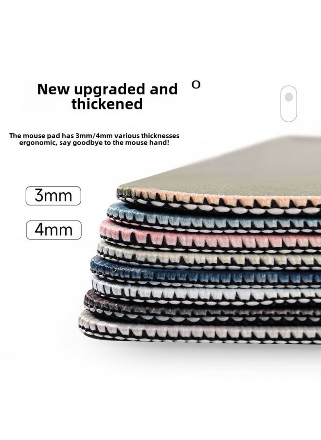 Generic - English Shortcut Key Mouse Pad Japanese Korean English Thai Super Thickened Precision Edge Office Desk Pad Cross Border-Color:Multiple Sizes Customized -Pattern:Russian Shortcut Keys - Image 1