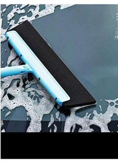 Alissa Long Hand Bathroom Broom Single Mop Broom Toilet Wiper Scrapes Floor Home Room Office-Blue  - Image 5