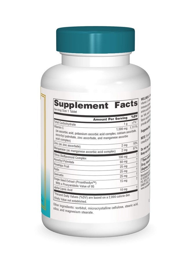 Source Naturals Wellness C 1000 100 Tablets - Image 4