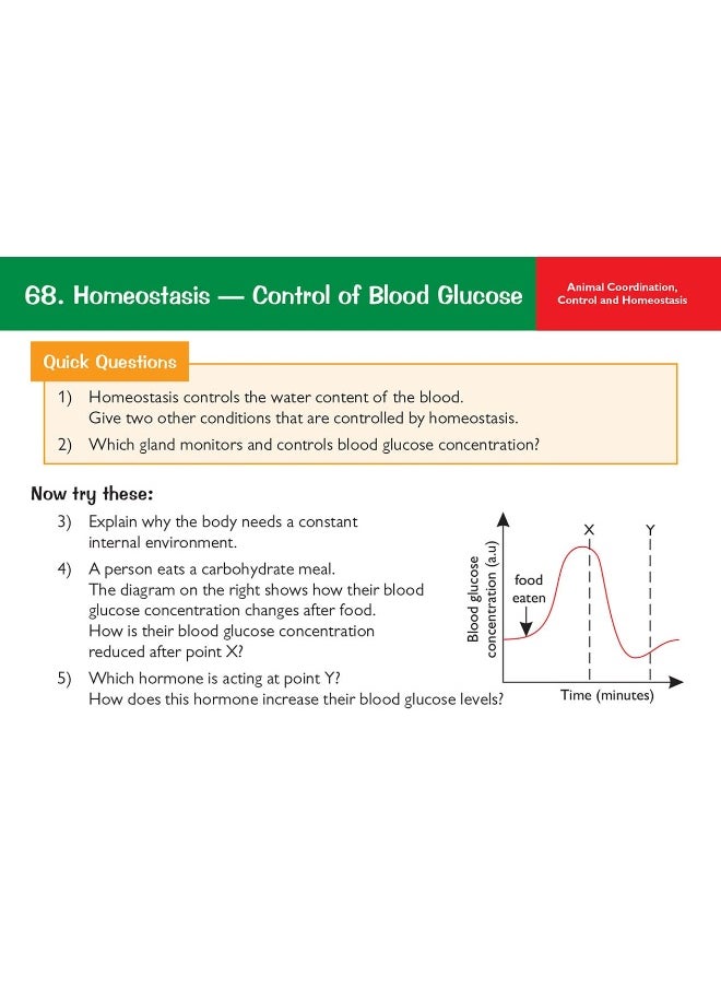 null - 9-1 GCSE Biology Edexcel Revision Question Cards - Image 1