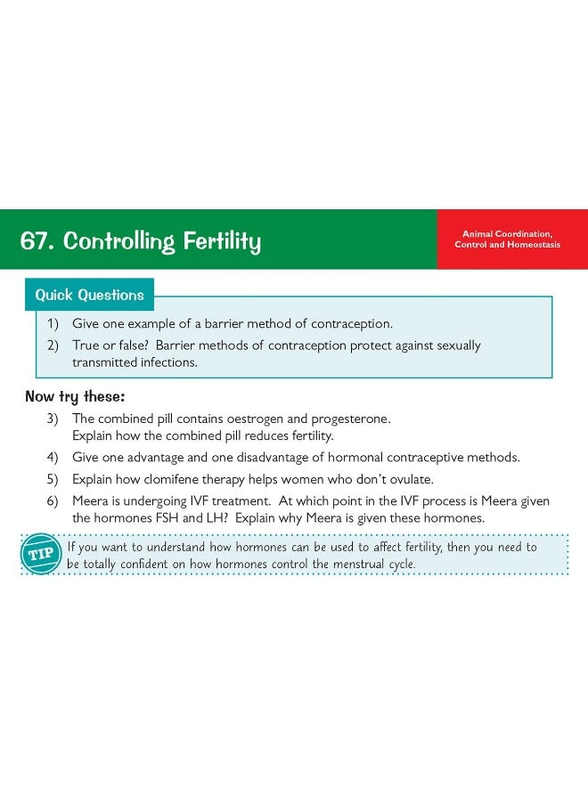 null - 9-1 GCSE Biology Edexcel Revision Question Cards - Image 1