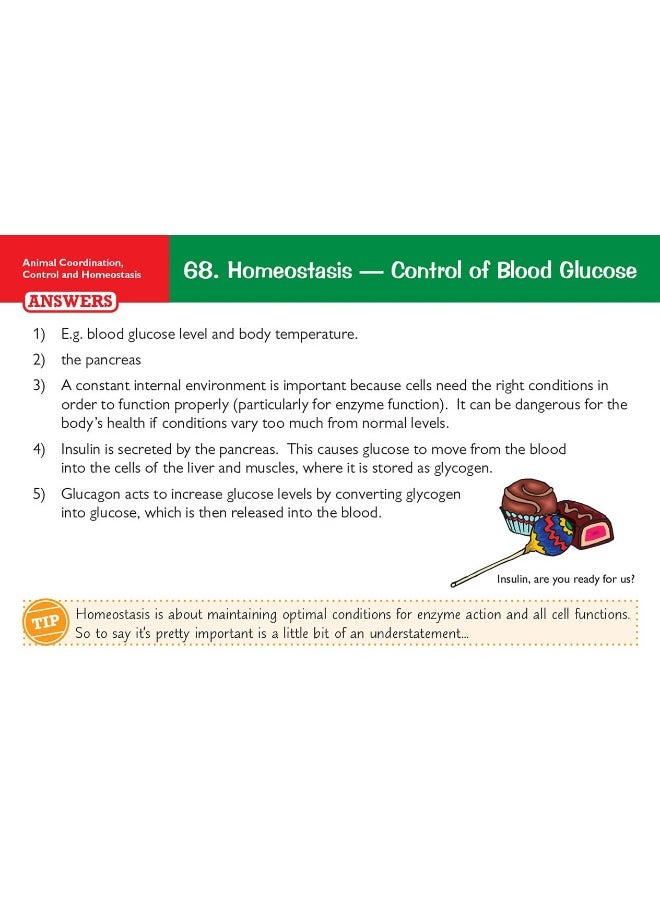 null - 9-1 GCSE Biology Edexcel Revision Question Cards - Image 1