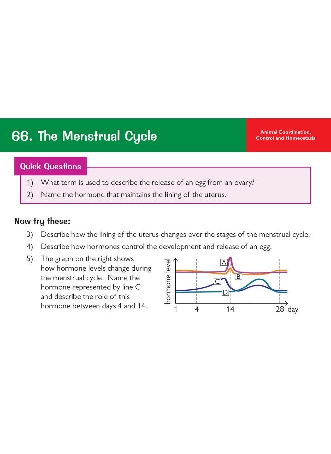 null - 9-1 GCSE Biology Edexcel Revision Question Cards - Image 1