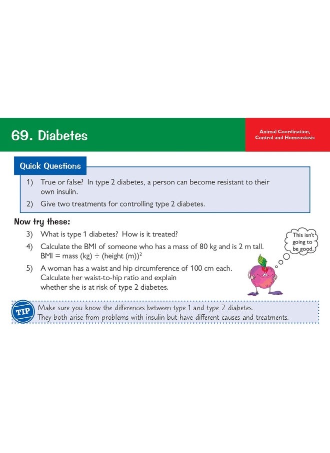 null - 9-1 GCSE Biology Edexcel Revision Question Cards - Image 1