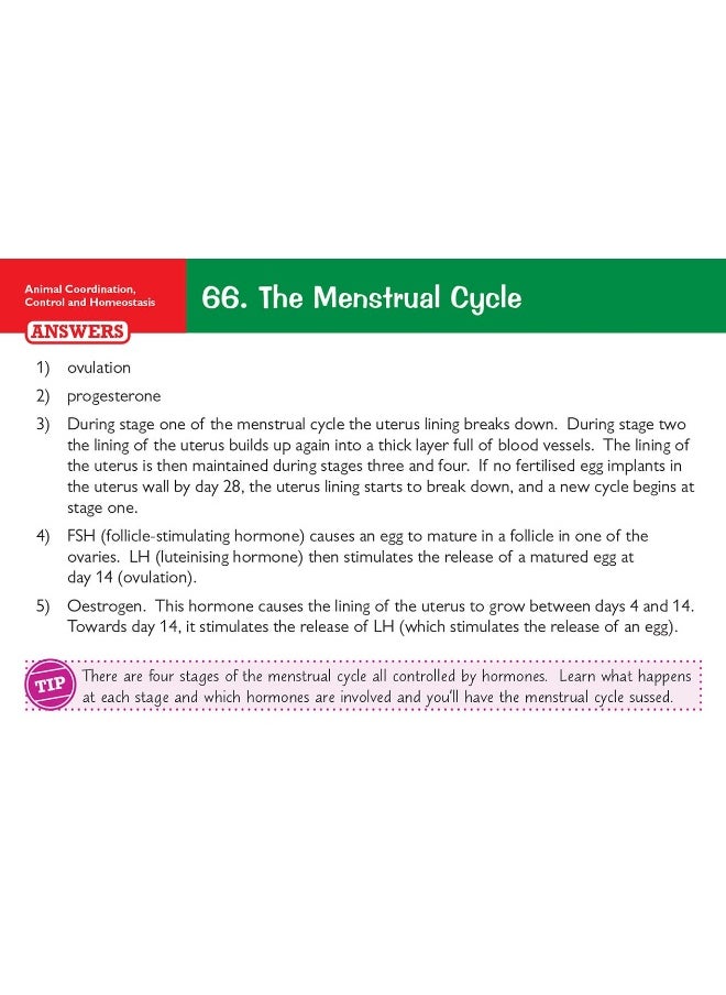null - 9-1 GCSE Biology Edexcel Revision Question Cards - Image 1