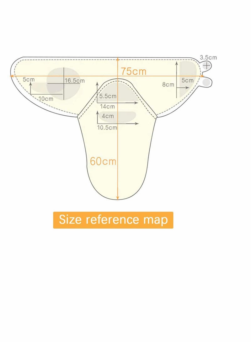 Baby Newborn Swaddle Blanket Adjustable Wrap Receiving Blanket Baby 100% Cotton Sleepsack 0-6 Months for Boys and Girls 2 Pack - Image 4