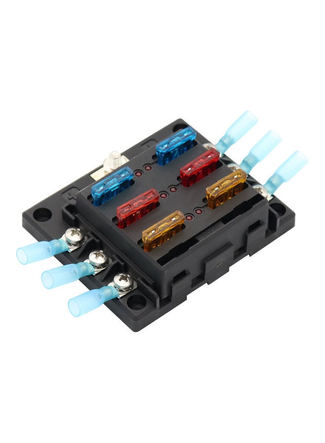 Loquat 6 Way LED Fuse Block Holder With 6 Circuit ATP/ATC/ATO - Image 4