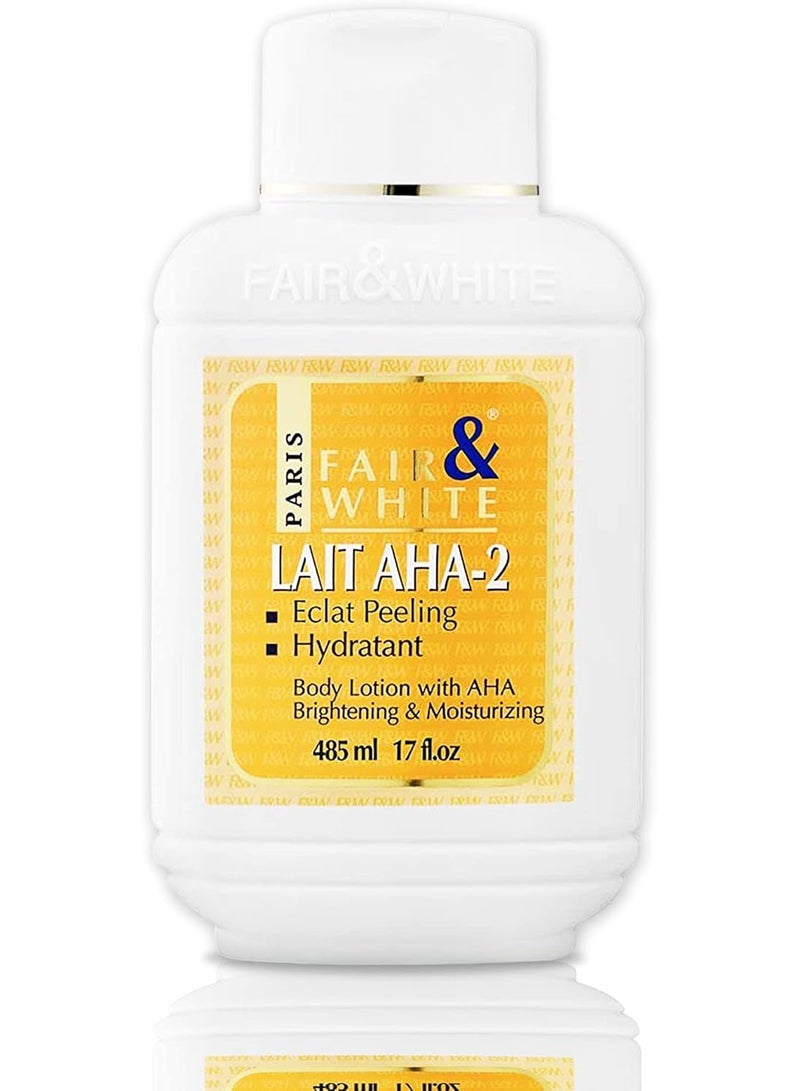 لوشن الجسم لايت AHA-2 لتفتيح وترطيب الجسم 485ملليلتر