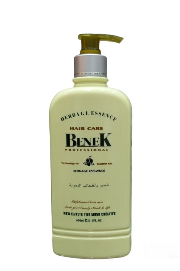 BENEK Shampoo Herbage Essence Hair Care 600 ml - Image 1