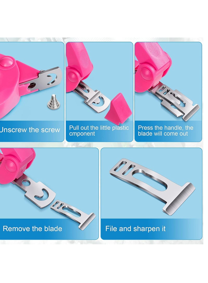 قصافة أظافر أكريليك احترافية | أداة تشذيب قابلة للتعديل من الستانلس ستيل لقص الأظافر الصناعية - Image 5