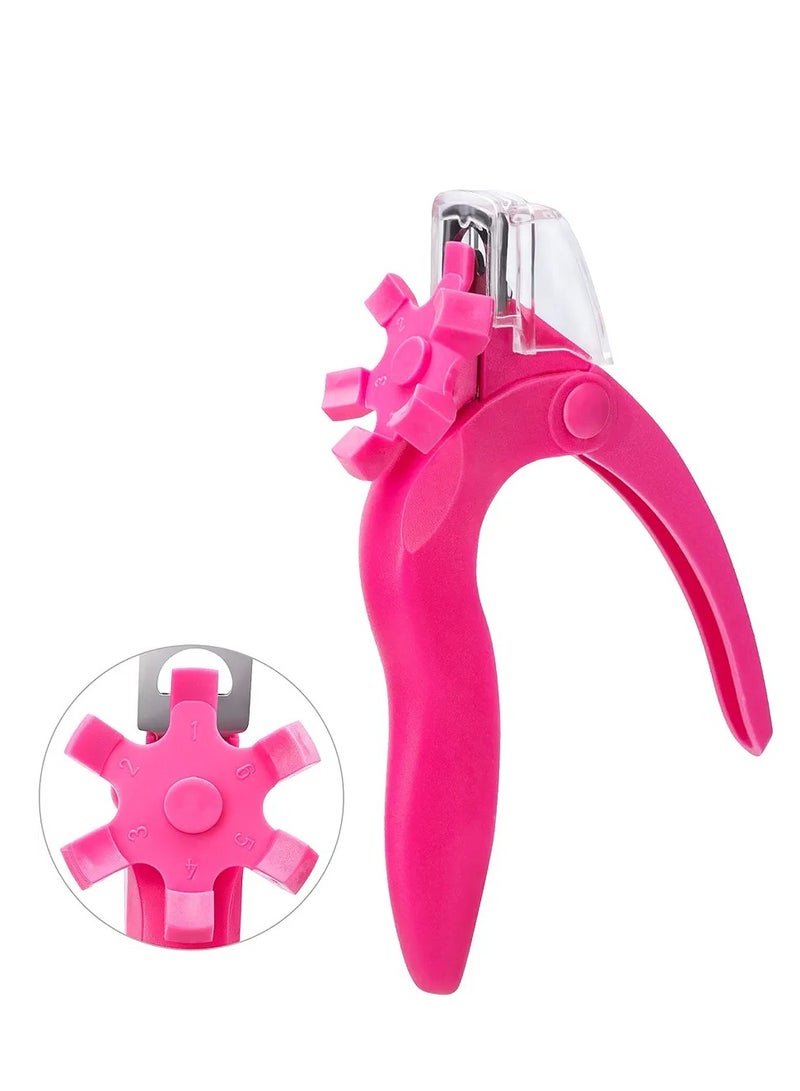 قصافة أظافر أكريليك احترافية | أداة تشذيب قابلة للتعديل من الستانلس ستيل لقص الأظافر الصناعية - Image 3