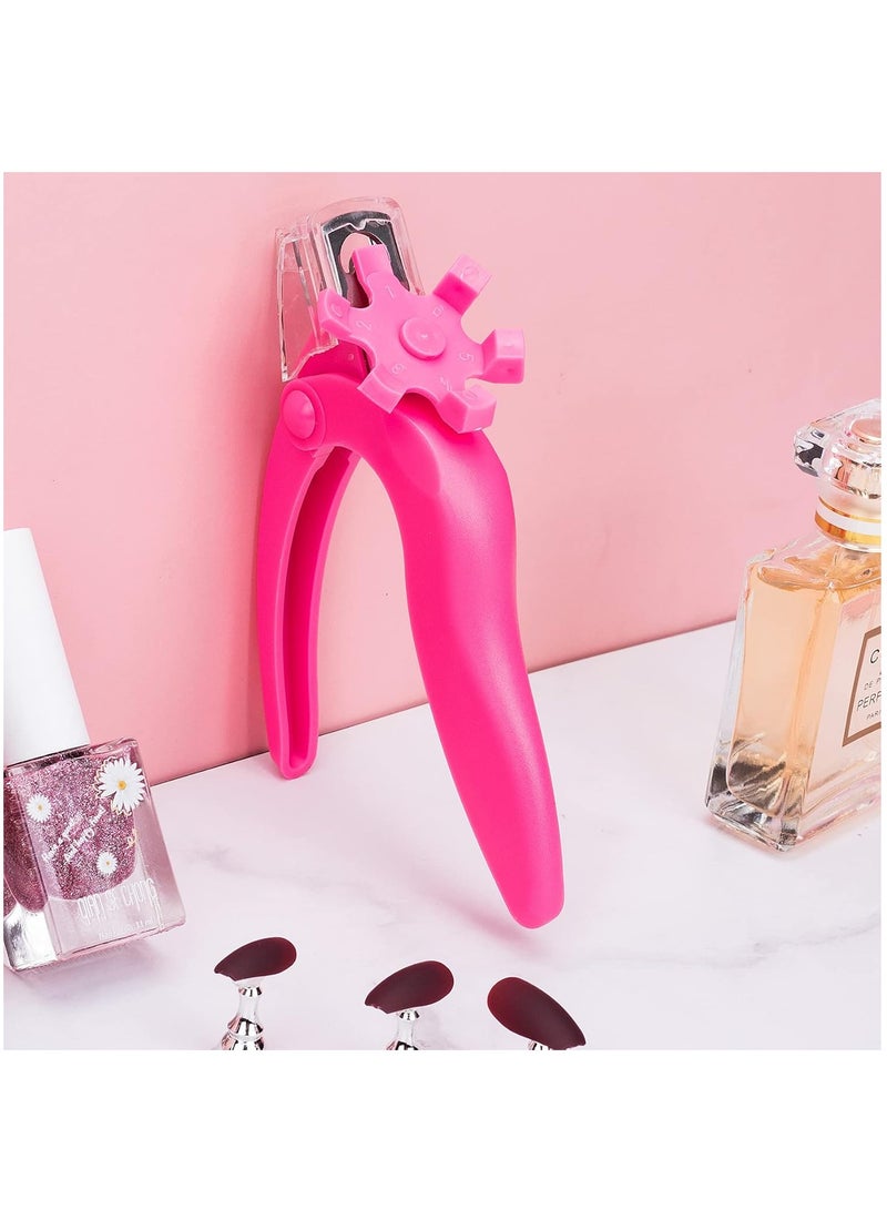 قصافة أظافر أكريليك احترافية | أداة تشذيب قابلة للتعديل من الستانلس ستيل لقص الأظافر الصناعية - Image 4