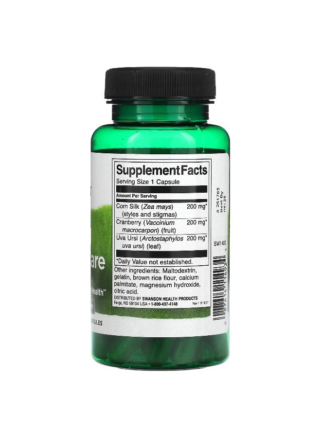 SWANSON سوانسون، رعاية المسالك البولية العشبية، 60 كبسولة - Image 2