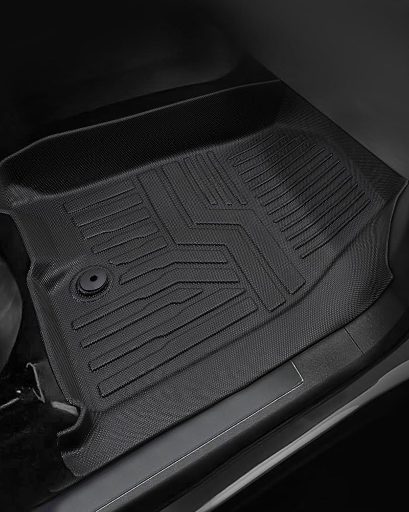 BAMACAR for 2021 2022 2023 2024 GMC Yukon & Chevrolet Chevy Tahoe Floor Mats & Cargo Liner, for Yukon (Yukon Denali)/ Tahoe Accessories, Only Fit for Bucket Seats All Weather Protection Car Floor  Mats - Image 4