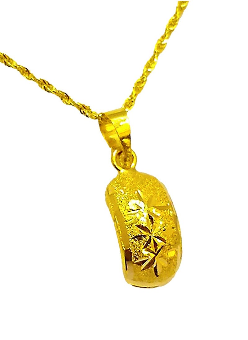 FK Jewellers - Gold Necklace (Chain with Pendant) 18KT - FKJNKL1205 - Image 1