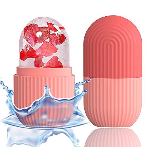 Aegon Ice Roller for Face | Ice Roller for Face Massager | Face Ice Roller for Men & Women | Ice Cube Roller for Glowing Skin & Puffy Eyes | Reusable & Unbreakable (Blue) - Image 4