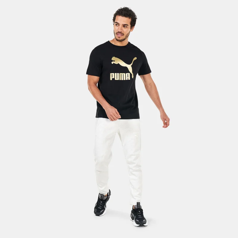 PUMA Men's Classics Logo Metallic T-Shirt
