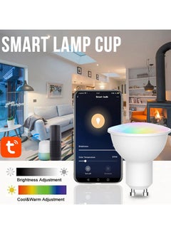 UanTii WiFi GU10 LED Lighting Bulb,Smart GU10 LED Light Bulb  - Image 4