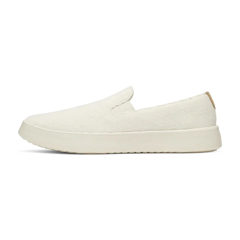 Men's Cruiser Slip On Corduroy - Stony Cream (Stony Cream Sole)