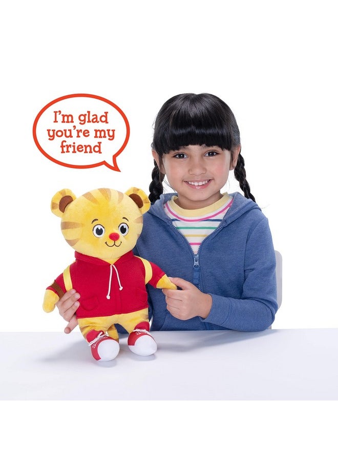 Daniel Tiger's Neighborhood - Plush Daniel Tiger Back To School Feature Plush With Tigey And Backpack Featuring Music, Sounds, And Phrases! - Image 1