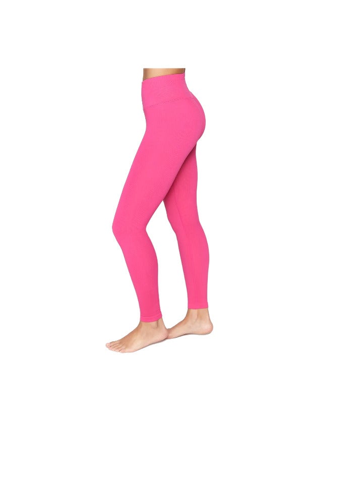 spiritual gangster LOVE SCULPT LEGGING BRIGHT ROSE XSMALL-SMALL  - Image 2