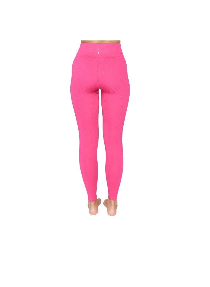 spiritual gangster LOVE SCULPT LEGGING BRIGHT ROSE XSMALL-SMALL  - Image 3