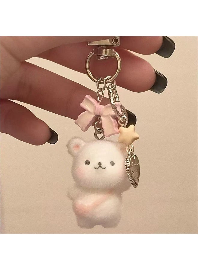 NIBEMINENT Phone Charm/ Chain Strap for Women Girls, Cartoon Girlish Heart Cell Phone Case Lanyard Wrist Strap