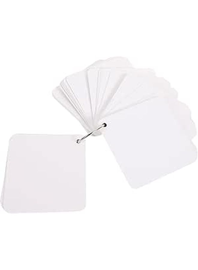Blank Index Cards 300 Sheets for Note Taking and Scrapbooking Portable Creativity for School Use - Image 1